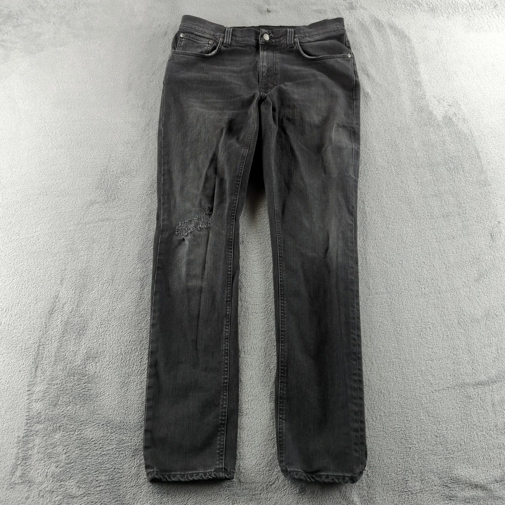 Slim Fit Men's Black Jeans